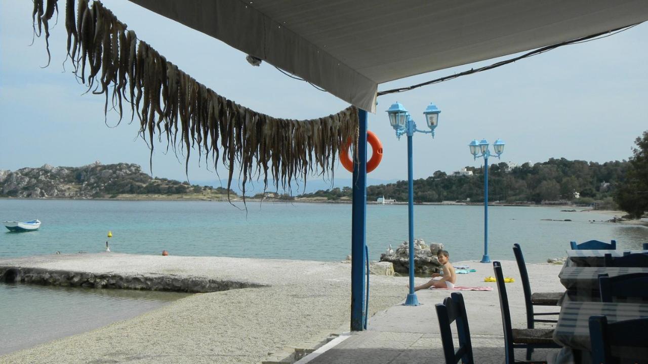 Cosy Guesthouse-Souterrain With Garden In City Center Corinth Bagian luar foto